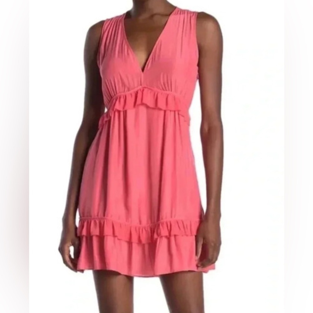 Ramy Brook Petal Color Ruffled Dress NWT Sz 6